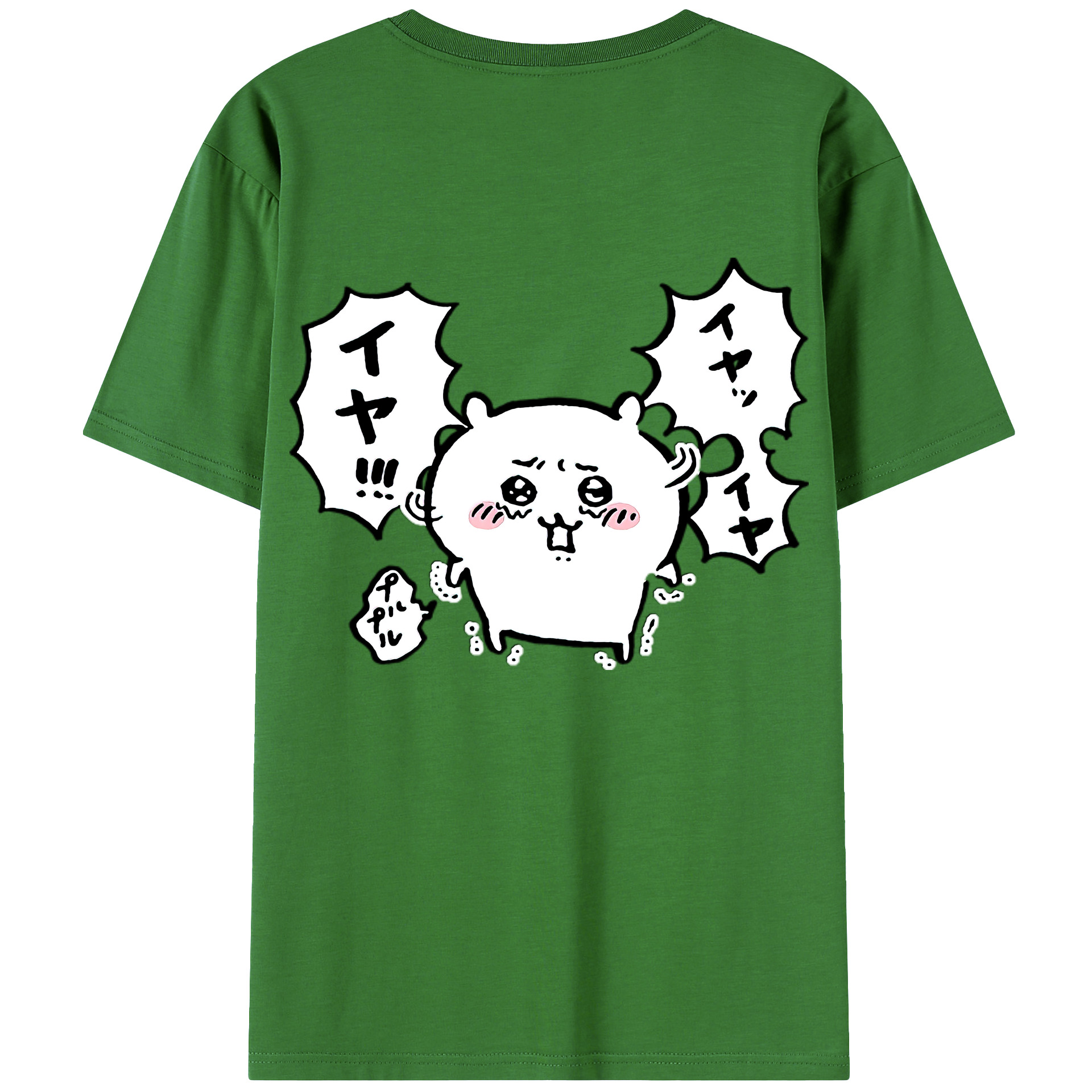 （画像用） ちいかわ ちいかわ Chii-kawa chiikawa レディース半袖Tシャツ(バックプリント)
